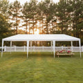 10x30 FT Outdoor Party Tent, Waterproof Canopy Shelter, White in 10x30 FT in White