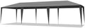 10x30 FT Outdoor Party Tent with 8 Removable Sidewalls, Waterproof Canopy Patio Wedding Gazebo for Backyard