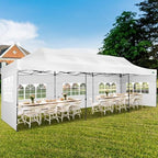 10x30 Heavy Duty Pop up Canopy Tent with Sidewalls Commercial Canopy, alternate view 2