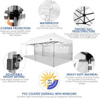 10x30 Heavy Duty Pop up Canopy Tent with Sidewalls Commercial Canopy, alternate view 4