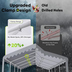 10x30 Heavy Duty White Party Tent with Storage Bags, alternate view 6
