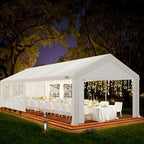 10x30 Party Tent, Heavy Duty Waterproof with 8 Sidewalls, alternate view 2