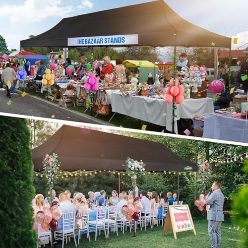 10x30 Pop Up Canopy Heavy Duty with 8 Removable Sidewalls, alternate view 4