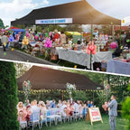 10x30 Pop Up Canopy Heavy Duty with 8 Removable Sidewalls, alternate view 4
