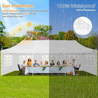 10x30 Pop up Canopy Tent for Parties, Roller Bag,8 Walls,4 Sandbags, alternate view 5