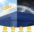 10x30 Pop Up Canopy Tent with 5 Sidewalls Party Tents for Parties Wedding Backyard Waterproof Outdoor Commercial, alternate