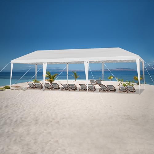 10x30 Pop Up Canopy Tent with Sidewalls, Outdoor Gazebo Canopy Tent, Patio Event Tents Outdoor Event Shelter for, alternate