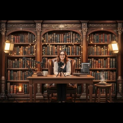 10X8ft Library Bookshelf Backdrop Retro Library Office Study Bookshelf Scene Photography Background Home Office, alternate