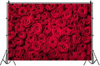 10x8ft Red Rose Backdrop Flowers Wall Background for Photography in 10x8ft, alternate view 4