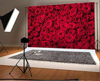 10x8ft Red Rose Backdrop Flowers Wall Background for Photography in 10x8ft, alternate view 6