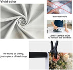 10x8ft Vinyl Flowers Wall Photography Backdrop Vinatage Wall White Pink Floral European Style Background Outdoor, alternate