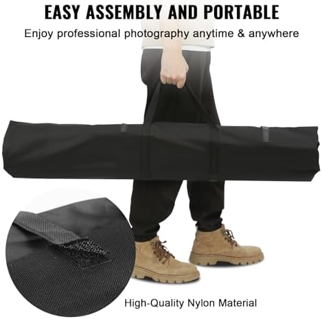11.5 x 9.6 ft Heavy Duty Backdrop Stand, Height Adjustable Photography Backdrop Stand, Background Support System, alternate