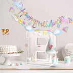 11" Acrylic Letter Charcuterie Tray, Fillable Alphabet & Number Box(Letter B) in 11" in Letter B, alternate view 2
