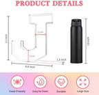 11" Acrylic Letter Charcuterie Tray, Fillable Alphabet & Number Box(Letter J) in 11" in Letter J, alternate view 3