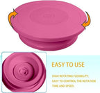 11 Inch Cake Turntable(Pink) in Pink, alternate view 4