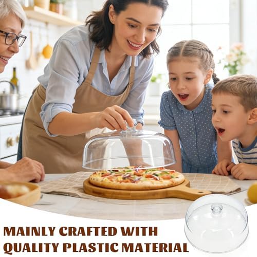 11-Inch Clear Acrylic Cake Dome - Round Cake Stand Cover in Clear, alternate view 2