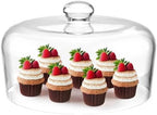 11 Inch Glass Cake Dome Cover in Clear