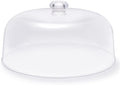 11-inch Plastic Acrylic Cake Dome Cover, Suitable for Cake Stand Plates Transparent Cake Cover(Transparent