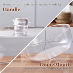 11-inch Plastic Acrylic Cake Dome Cover, Suitable for Cake Stand Plates Transparent Cake Cover(Transparent, alternate view 4
