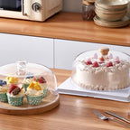 11-inch Plastic Acrylic Cake Dome Cover, Suitable for Cake Stand Plates Transparent Cake Cover(Transparent, alternate view 7