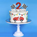 11-Inch White Melamine Cake Stand Pedestal Durable Plastic Dessert Display in White, alternate view 5