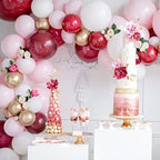 110pcs Light Pink Balloon Arch Kit with 18 12 10 5 inch Balloons in 110 Count (Pack of 1) in Light Pink, alternate view 7