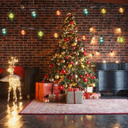 11FT Multicolor String Lights with 10 Bulbs, Waterproof (4PCS), alternate view 6