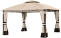 11X13 Replacement Cover Fit for SunNest Moorehead Domed Gazebo (11X13 Ft) in 11X13 Ft