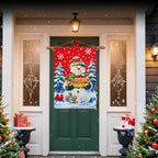 12×18 Christmas Snowman Garden Flag, alternate view 6