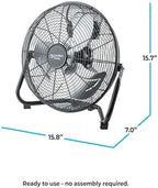 12" 3-Speed Low-Profile Desk & Floor Fan, alternate view 2