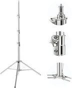 12.5ft Light Stand Stainless Steel for Photography Video Studio