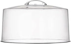 12" Cast Iron Base with Silicone Bottom for Steady Grip Swivel Cake Stand Set with Acrylic Cover and Pie Spatula, alternate