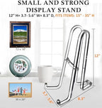 12 Inch Acrylic Plate Display Stand - Holder + Frame, Picture, Decorative Plate, Book, Photo Easel in 12 Inch, alternate view