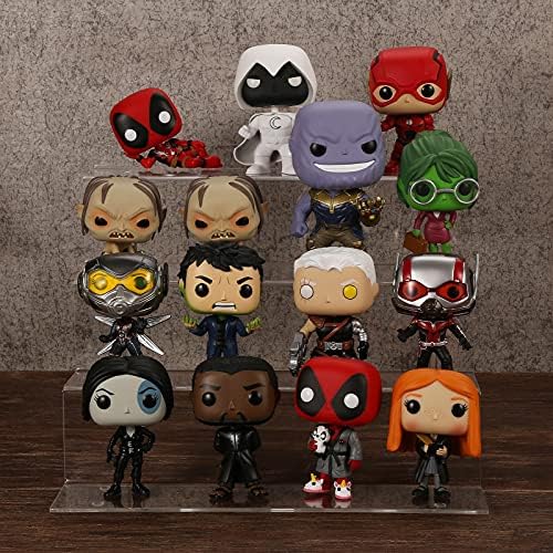 12 Inch Acrylic Shelf for Perfume Organizer in 2 Pack, 4 Tier Funko POP Shelves, Cologne Organizer Tiered Riser, alternate