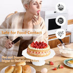 12 Inch Cake Stand for 10 Inch Cakes, Porcelain Wedding Cake Stand for Party, Round Dessert Cake Display Stand, alternate