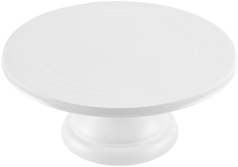 12 Inch Cake Stand, White Round Dessert Display Stand for Party, Birthday in White, alternate view 4
