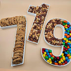 12 Inch Fillable Letter & Number Charcuterie Box, Reusable Plastic Serving Tray for Birthday, Anniversary, Baby, alternate