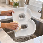12 Inch Fillable Letter & Number Charcuterie Box, Reusable Plastic Serving Tray for Birthday, Anniversary, Baby, alternate