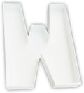 12 Inch Fillable Letter & Number Charcuterie Box, Reusable Plastic Serving Tray for Birthday, Anniversary, Baby
