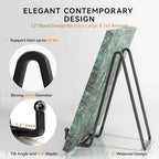 12 Inch Large Plate Stands for Display - Metal Picture Frame Easel Stands for Plates, Books, Platters, Plaques, alternate