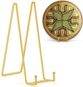 12 Inch Large Plate Stands/holder for Display - Metal Picture Frame Holder Stand + Small Easels for Platter