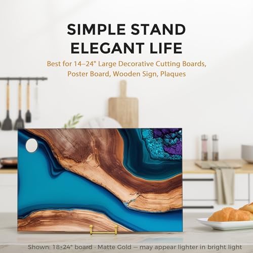 12 Inch Large Plate Stands/holder for Display - Metal Picture Frame Holder Stand + Small Easels for Platter, alternate view 6