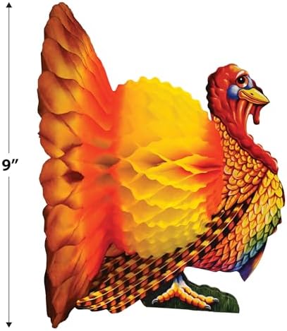 12-inch Tissue Turkey Centerpiece; 3/Pack99066, alternate view 3