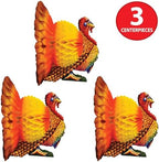 12-inch Tissue Turkey Centerpiece; 3/Pack99066, alternate view 6