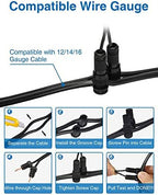 12-Pack 12W 3000K LED Low Voltage Landscape Well Lights, Shield Top, alternate view 5