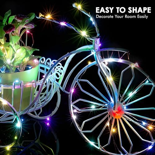 12 Pack 7ft Multicolor Battery Fairy Lights, 20 LED String Lights, alternate view 3