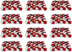 12 Pack Artificial Flower Wall Panels 16 x 24 Flower Wall Mat Silk Rose Hydrangea Flower Panels for Backdrop