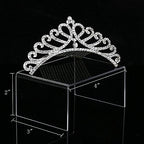 12 Pack Clear Acrylic Display Stand Crafts Stand Cupcake Risers 4" x 3''x 2'' in black, alternate view 4