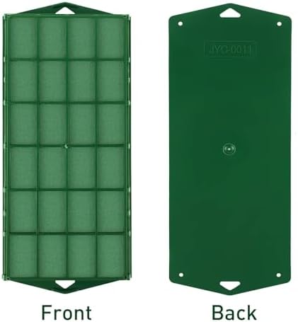 12 Packs Floral Foam Cage Rectangle Flower Cage Holders with Floral Foam Flower Arrangement Supplies for Fresh, alternate