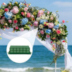 12 Packs Floral Foam Cage Rectangle Flower Cage Holders with Floral Foam Flower Arrangement Supplies for Fresh, alternate